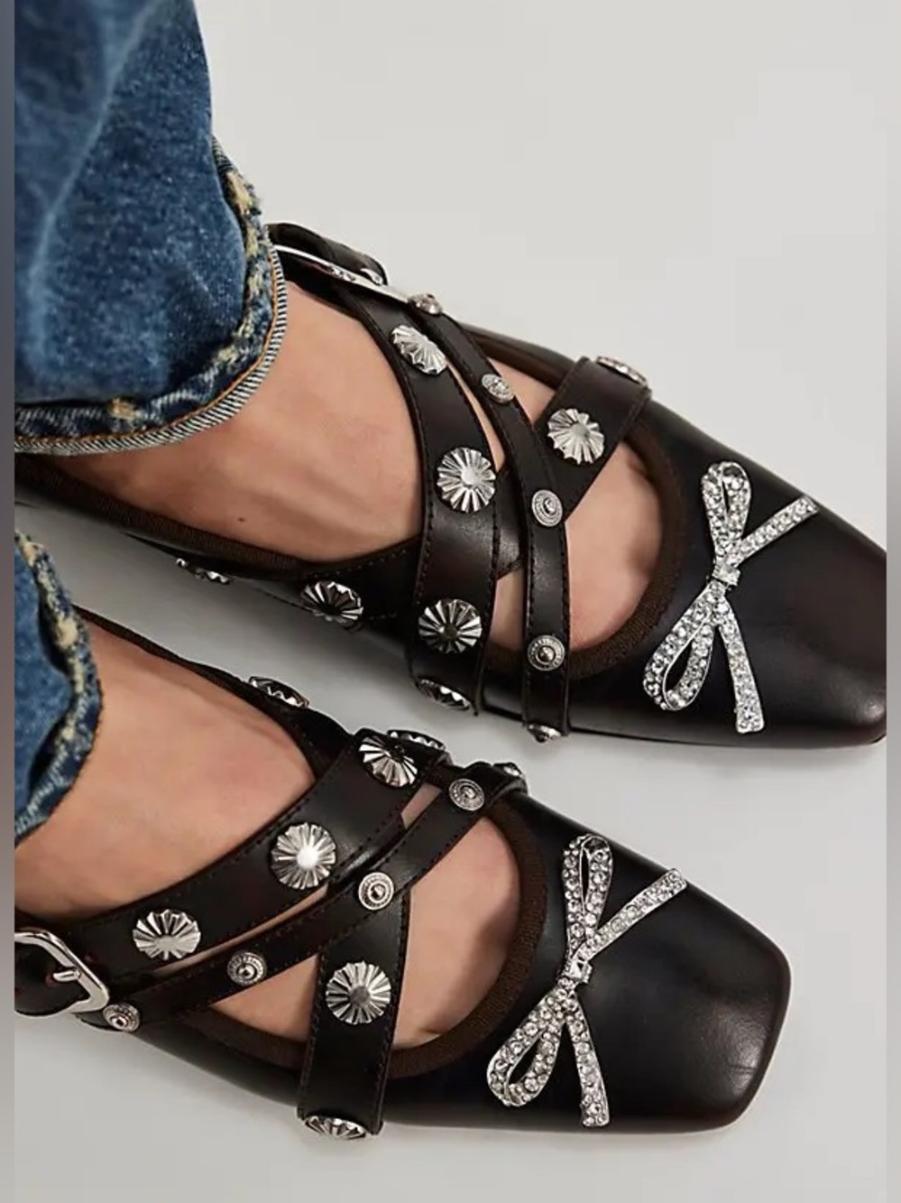 Free people at midnight ballerina heels